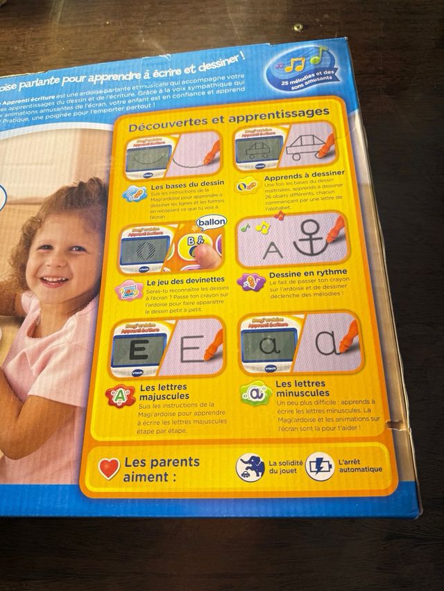 Juego Francés Magi'ardoise Apprenti écriture