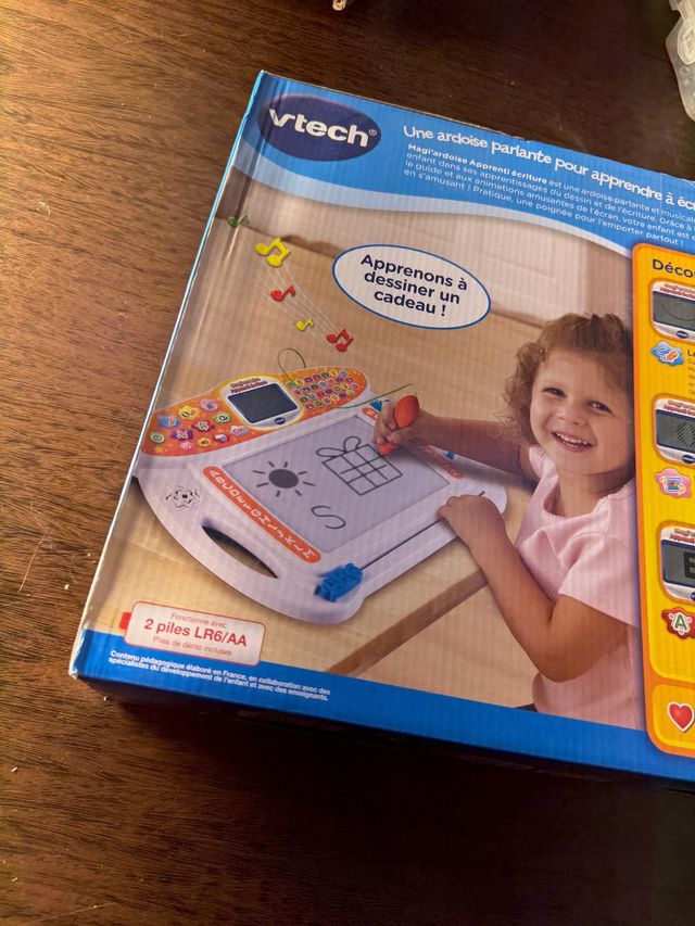 Juego Francés Magi'ardoise Apprenti écriture