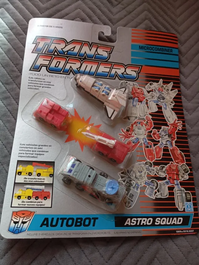 Transformers Autobot Astro Squad Blíster