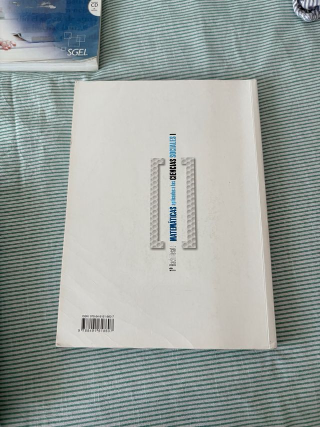 Libro de matemáticas bachiller