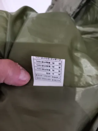 Piumino lungo GUINEY verde oliva