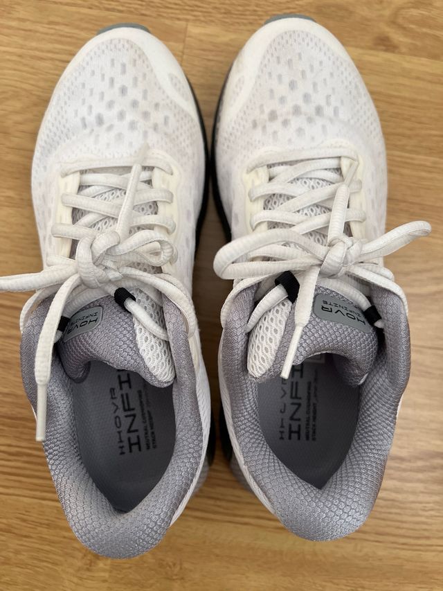 Under Armour Talla 40 Gris Blanco