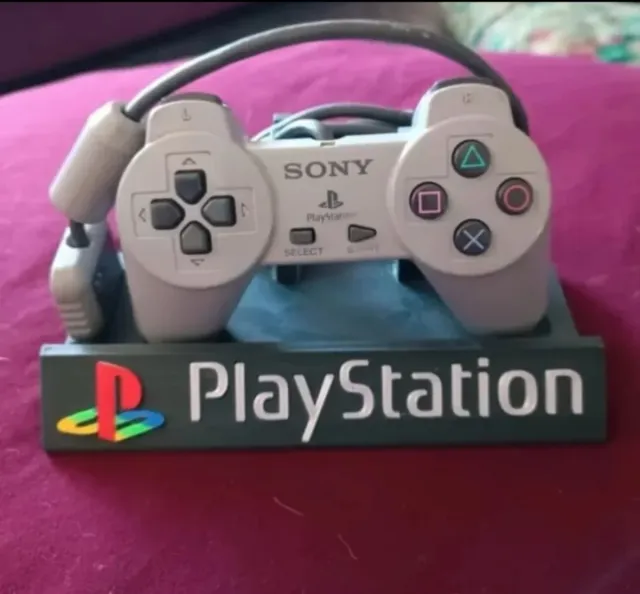 Controller PlayStation One con base