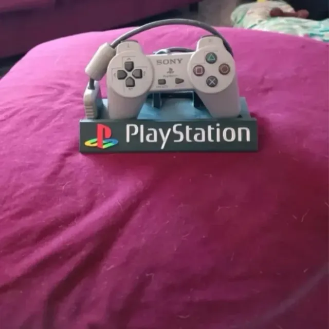 Controller PlayStation One con base