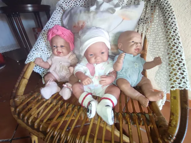 Bambole Reborn Baby (3 unità)