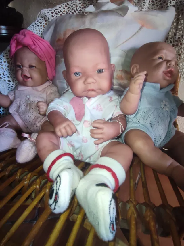 Bambole Reborn Baby (3 unità)