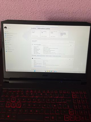 Ordenador Acer Negro