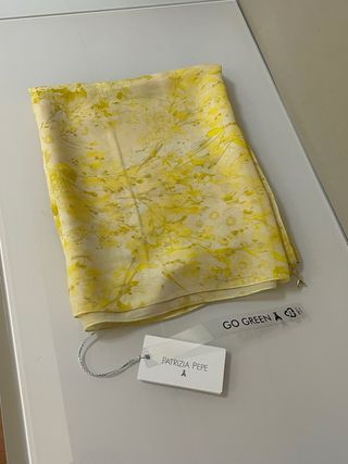 Sciarpa Patrizia Pepe Beige Giallo