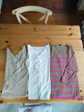Lote 3 jerseys mujer