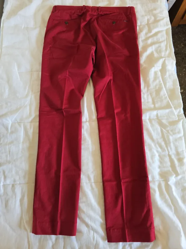 Pantalón Polo Ralph Lauren Hombre Rojo