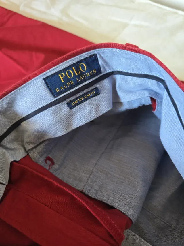Pantalón Polo Ralph Lauren Hombre Rojo
