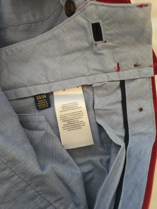 Pantalón Polo Ralph Lauren Hombre Rojo