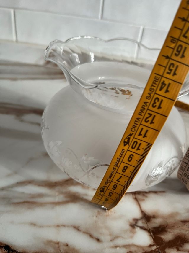 Lote 4 globos cristal lámpara