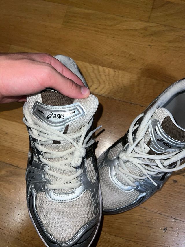 Asics Gel Kayano 14 Plata/Blanco