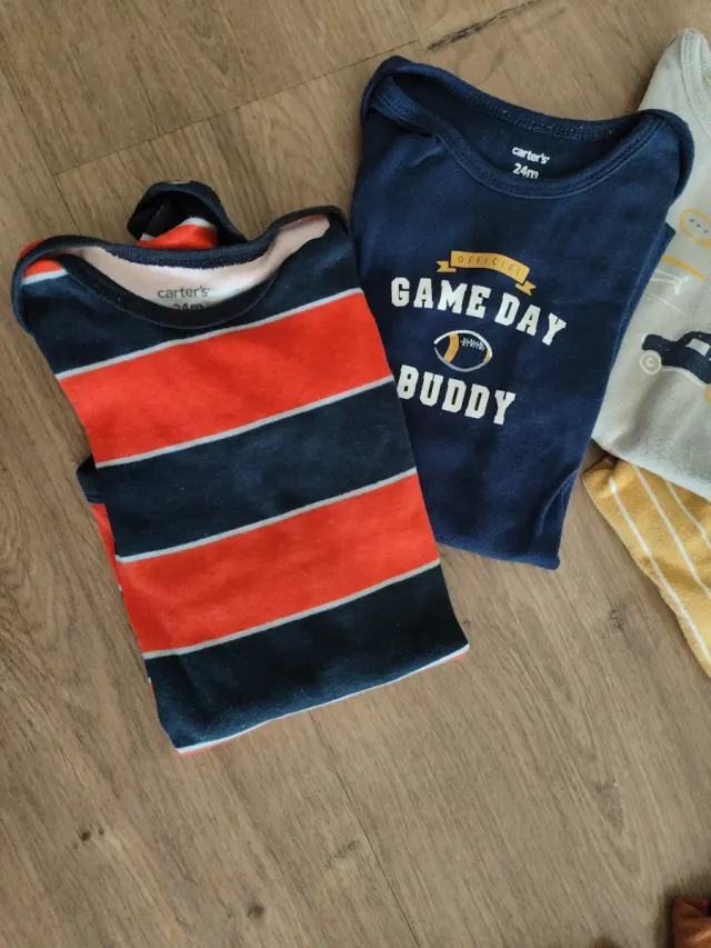 Body Carter's 24m Rayas y Fútbol