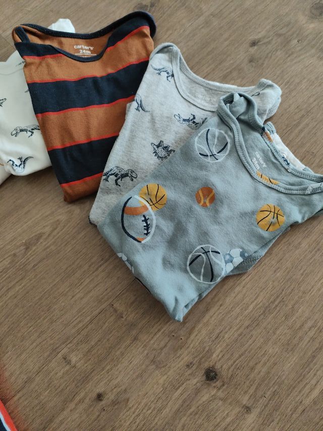 Body Carter's 24m Rayas y Fútbol