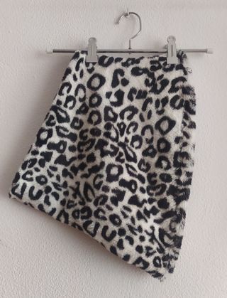 Bufanda tipo cuello estampado animal