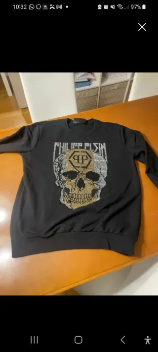 Sudadera Philipp Plein Calavera
