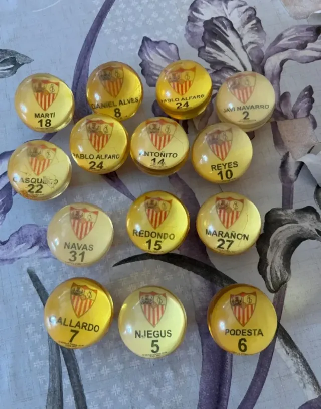 Lotto 14 Palle Salterine Vintage F.C.L. Sevilla