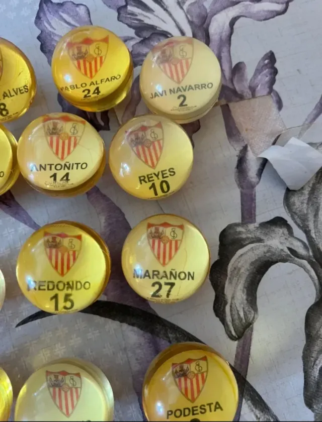 Lotto 14 Palle Salterine Vintage F.C.L. Sevilla