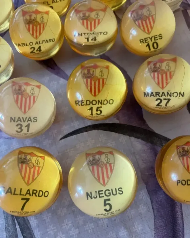 Lotto 14 Palle Salterine Vintage F.C.L. Sevilla