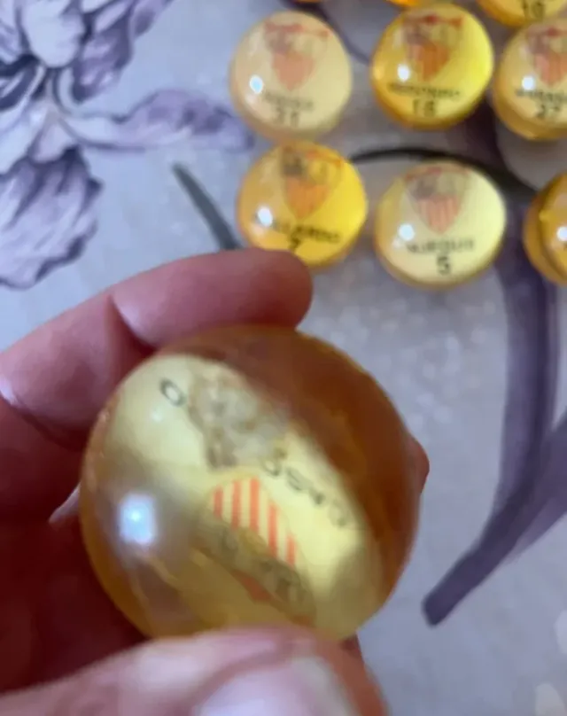 Lotto 14 Palle Salterine Vintage F.C.L. Sevilla