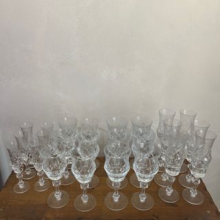 24 Bicchieri Cristallo 6x4 Varianti