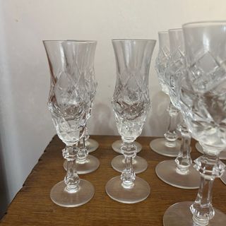 24 Bicchieri Cristallo 6x4 Varianti