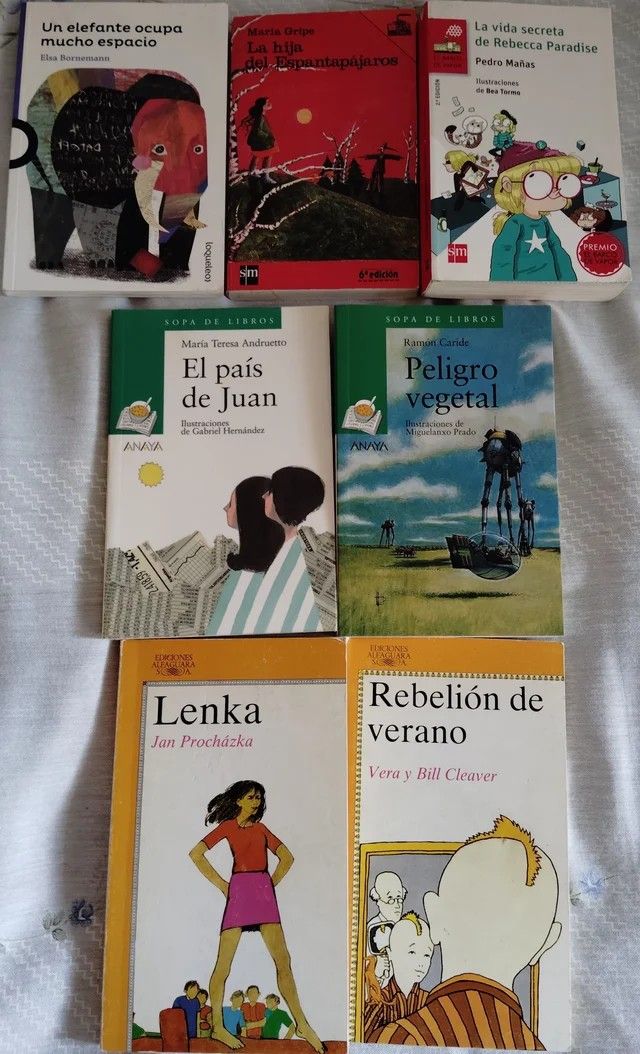 VENDO LIBROS VARIADOS INFANTIL JUVENIL