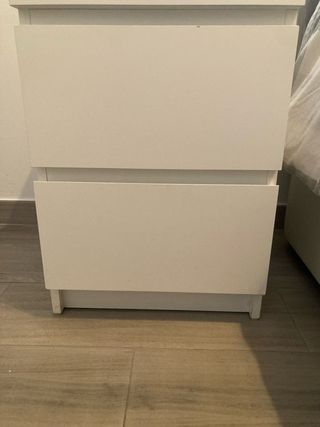 Cristales mesita MALM Ikea