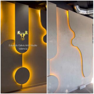 Reformas decorativas, pladur, LED, piedra artific