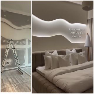 Reformas decorativas, pladur, LED, piedra artific