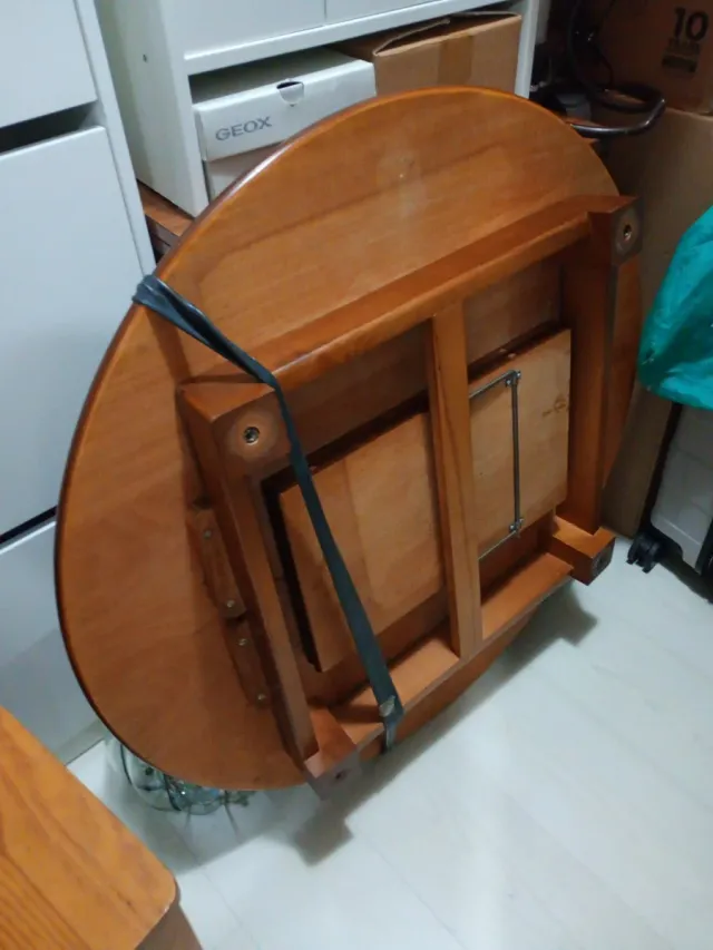 Mesa de comedor extensible madera