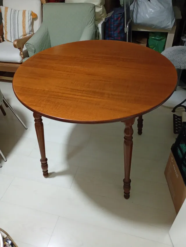 Mesa de comedor extensible madera