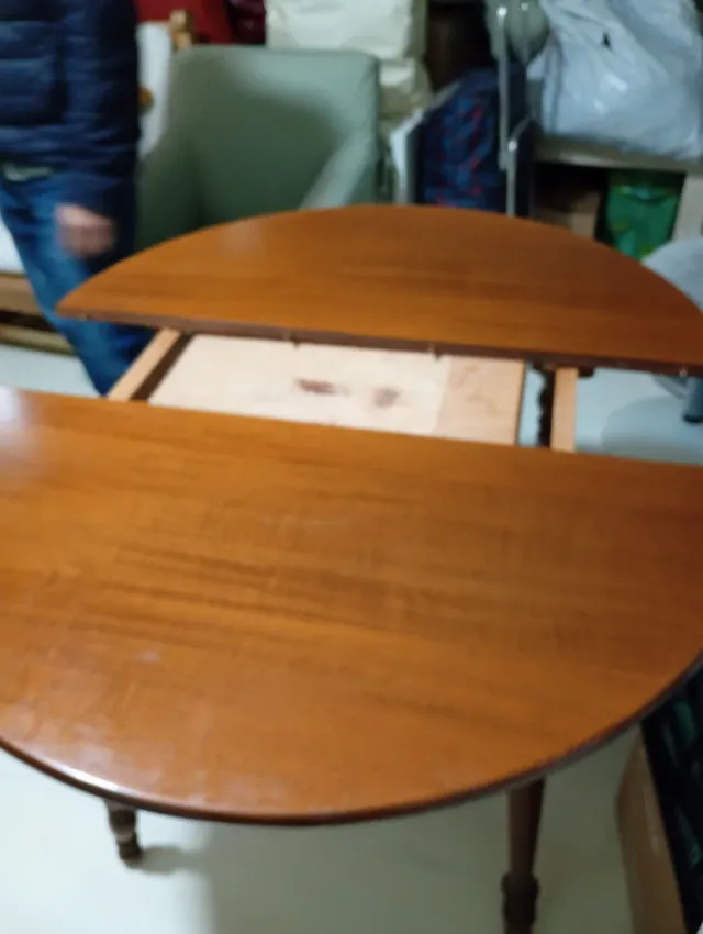 Mesa de comedor extensible madera