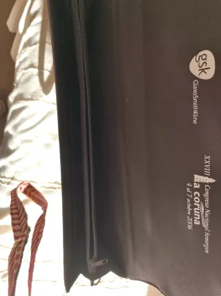 Maletín ejecutivo marrón y gris