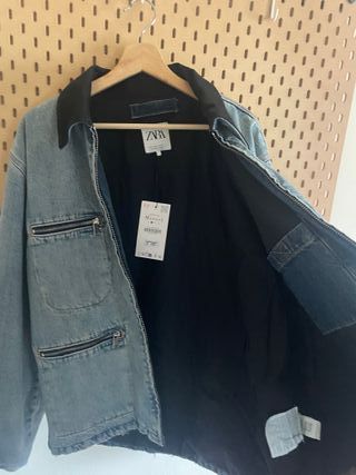 Cazadora tejana ZARA Talla M