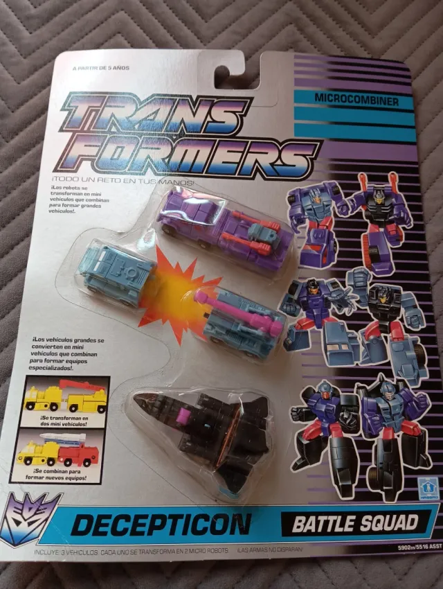 Transformers Microcombiner Decepticon Battle Squad