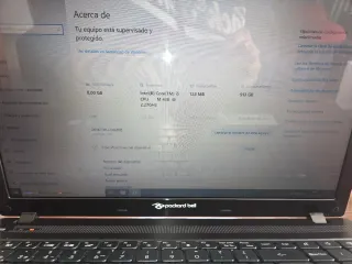 Portátil Packard Bell Intel Core i5