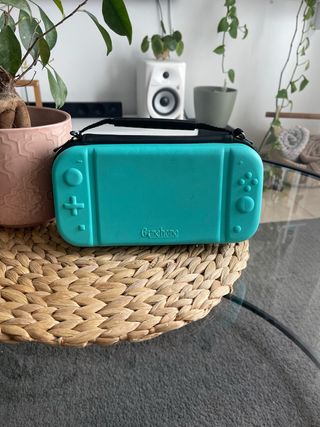 Custodia Nintendo Switch Lite Gamehome Turchese