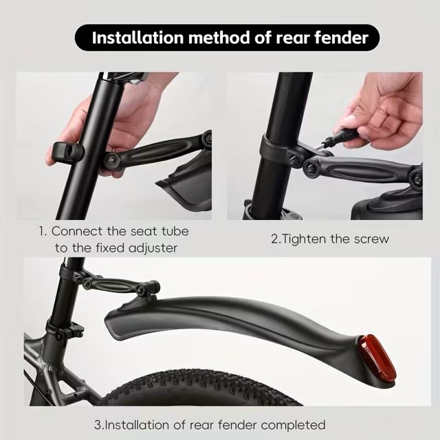 Juego de guardabarros para bicicleta