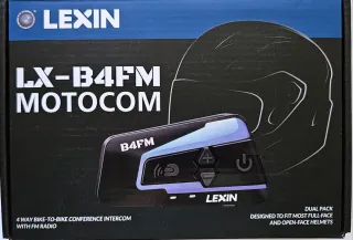 Intercomunicador Lexin B4FM para casco