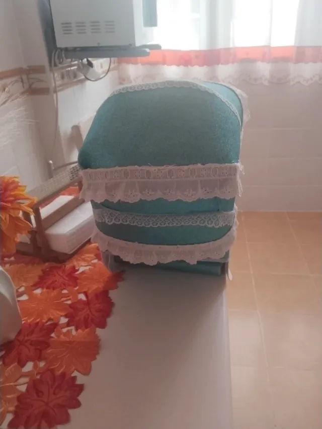 Cesta Carro Bebé Decorativa Azul