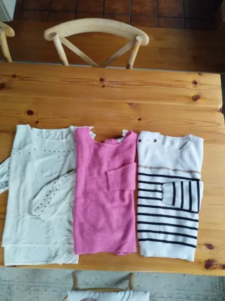 Lote 3 jerseys mujer