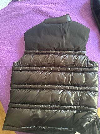 Chaleco acolchado negro