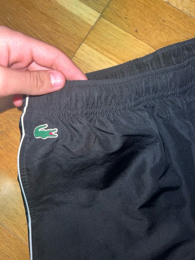 Chándal Lacoste Sport Blanco y Negro