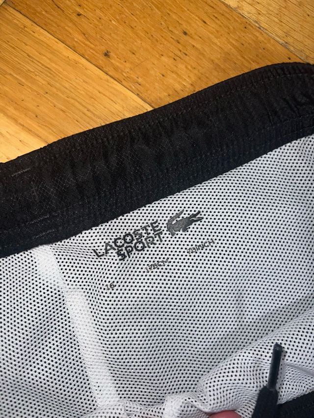 Chándal Lacoste Sport Blanco y Negro