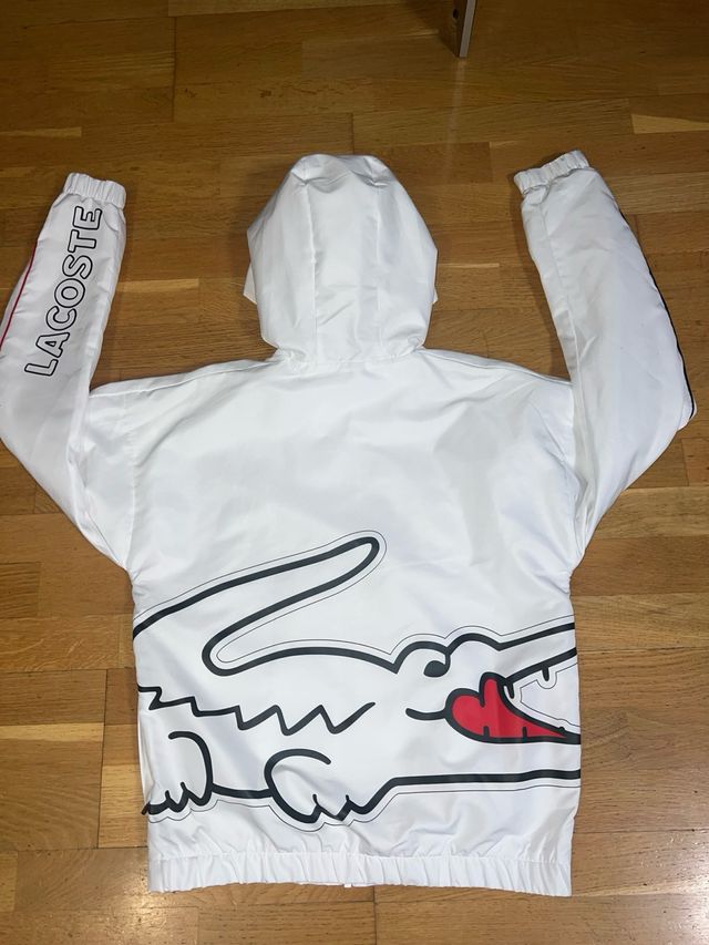 Chándal Lacoste Sport Blanco y Negro