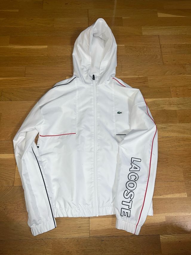 Chándal Lacoste Sport Blanco y Negro