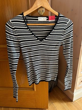 Camiseta Larga Rayas Lefties Talla L